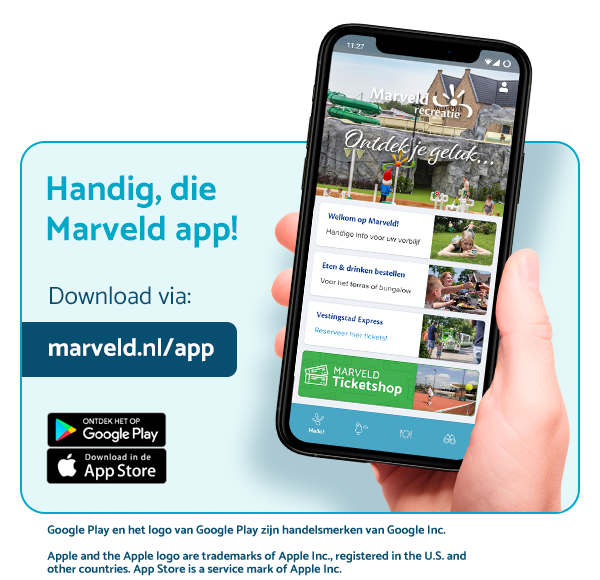 Download de Marveld App via marveld.nl/app